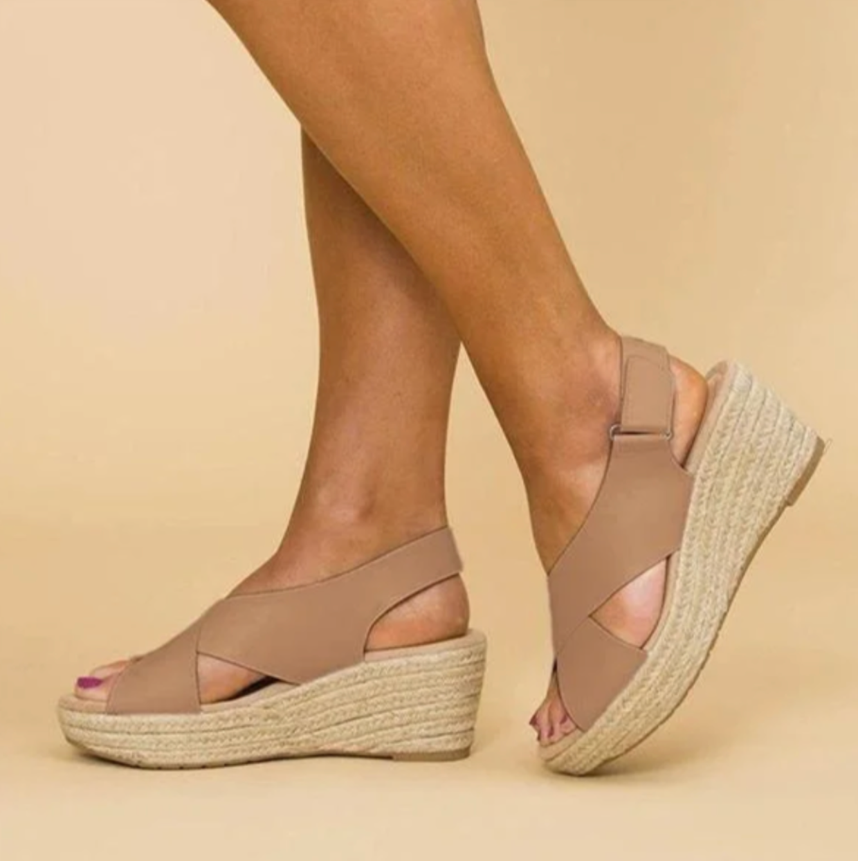 Vantorini Comfortable Wedge Espadrilles Clara