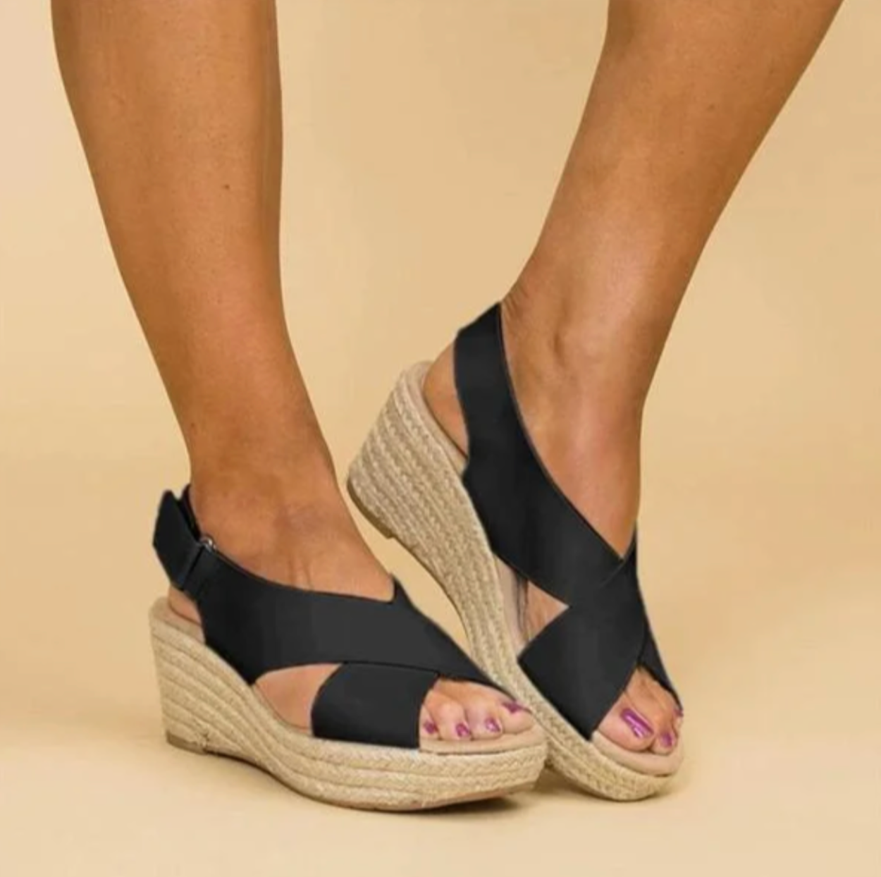 Vantorini Comfortable Wedge Espadrilles Clara