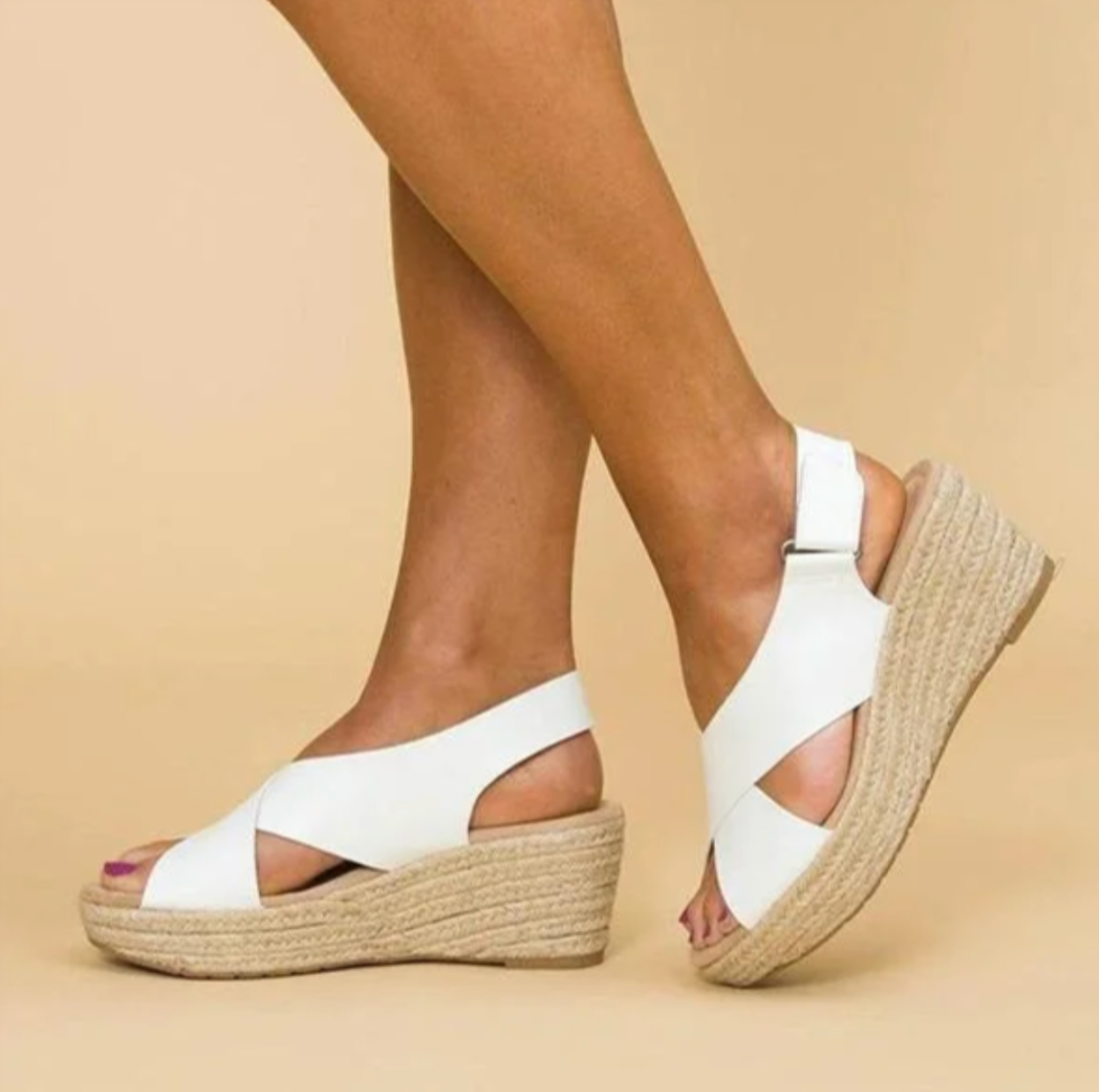 Vantorini Comfortable Wedge Espadrilles Clara