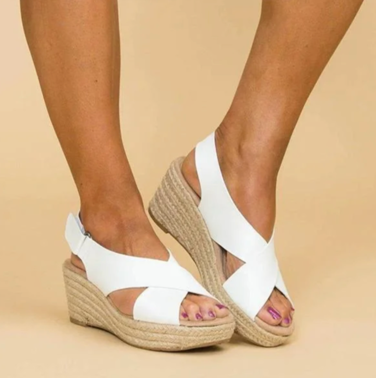 Vantorini Comfortable Wedge Espadrilles Clara