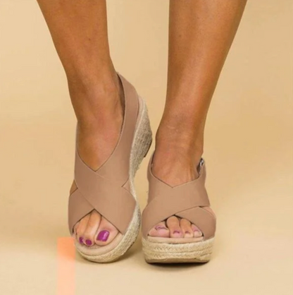 Vantorini Comfortable Wedge Espadrilles Clara