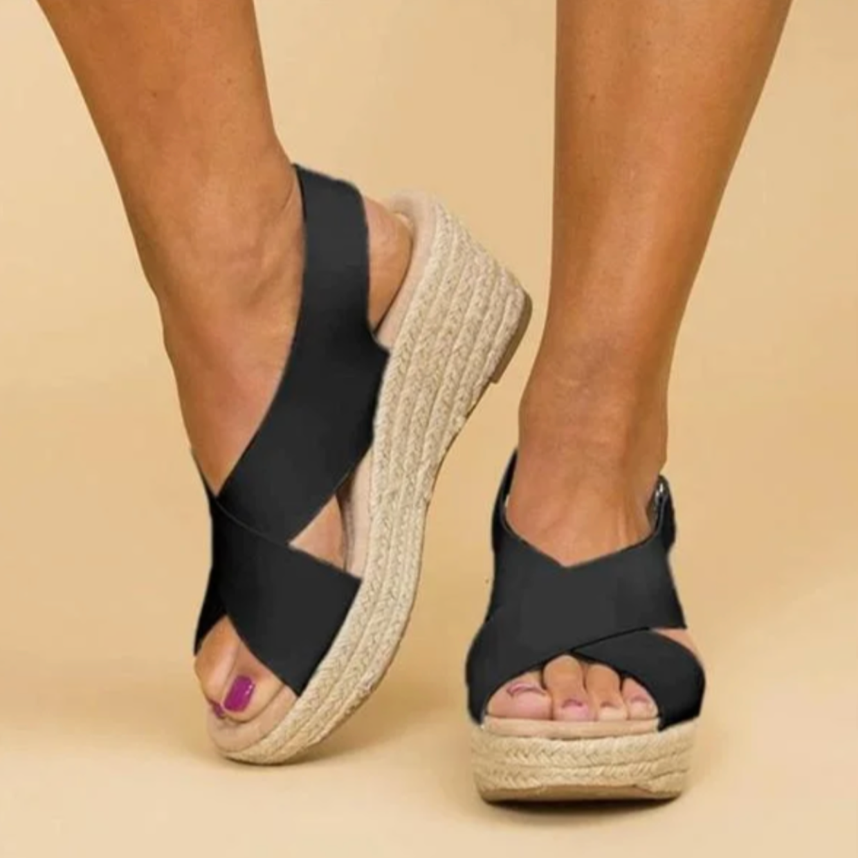 Vantorini Comfortable Wedge Espadrilles Clara