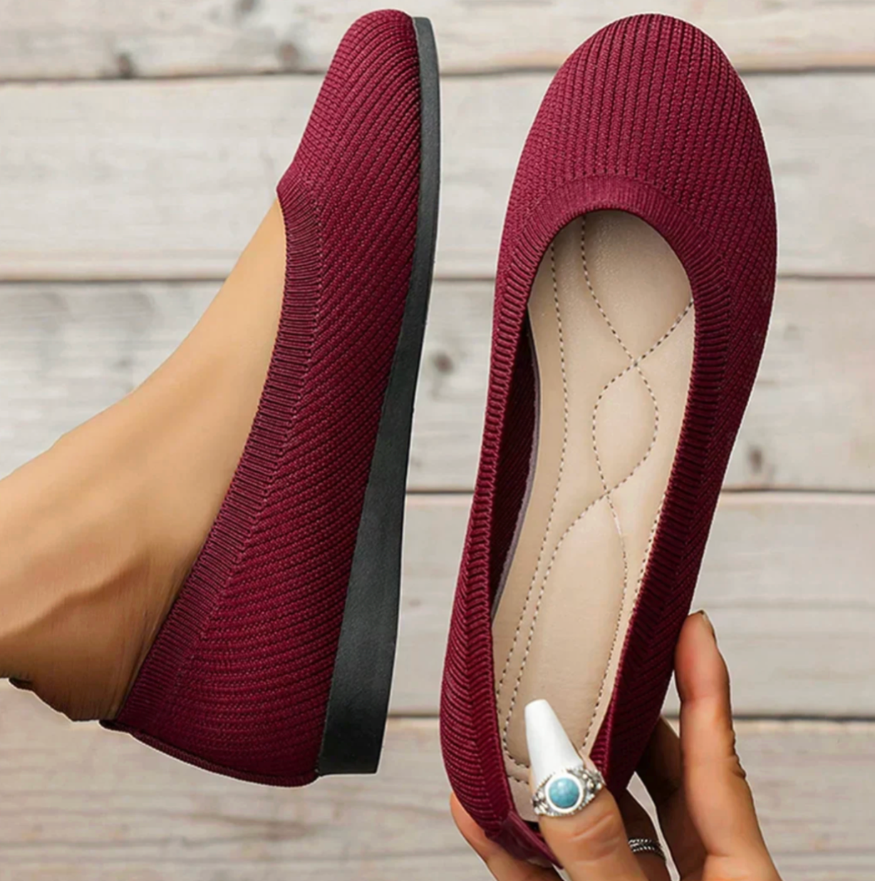 Vantorini Marcella Contoured Flats